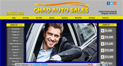 Desktop Screenshot of chadautosale.com